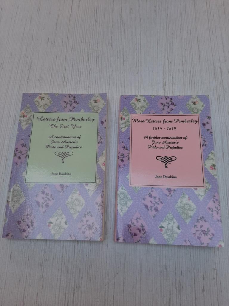 Letters from Pemberley & More Letters from Pemberley, Boeken, Ophalen of Verzenden, Zo goed als nieuw, Jane Dawkins