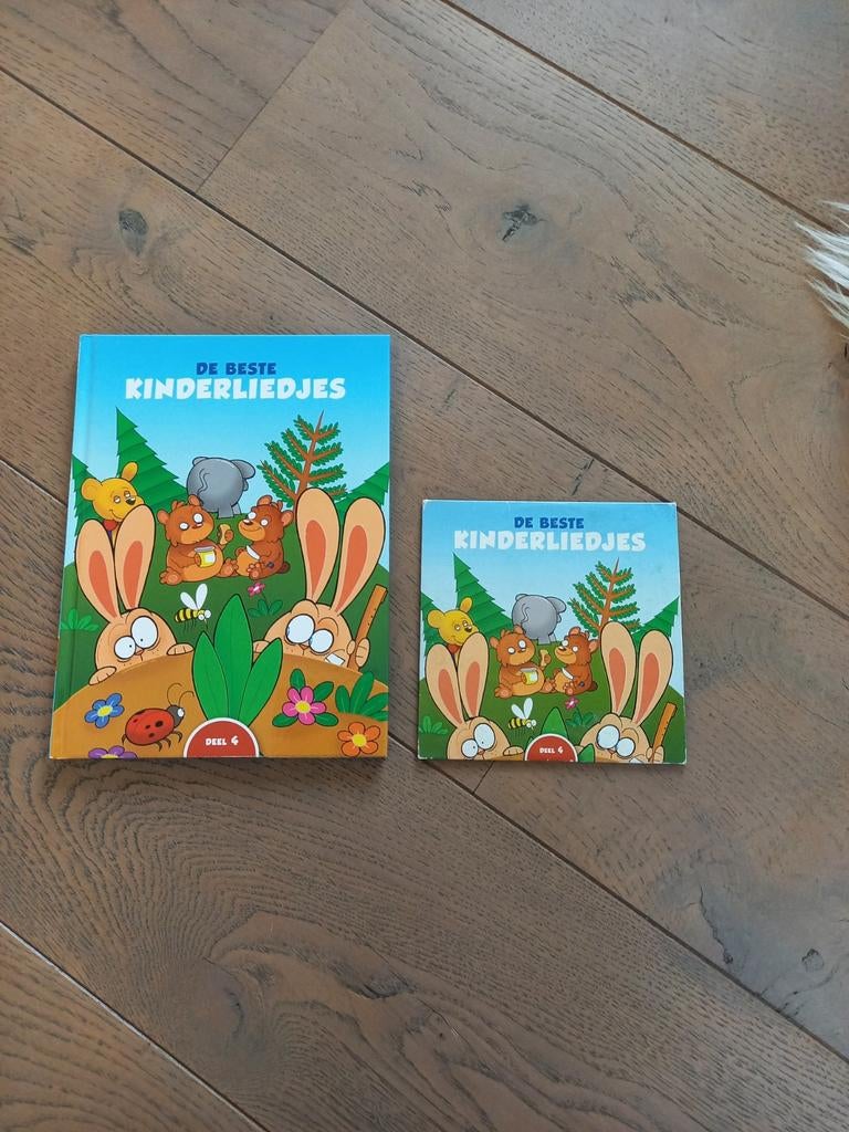 De beste kinderliedjes, boekje met CD, Ophalen of Verzenden, Zo goed als nieuw