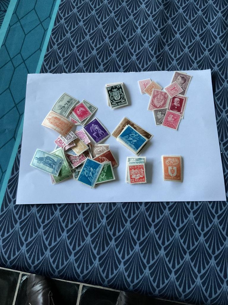 Timbres belges */obl. Entre n700 et 900, Timbres & Monnaies, Enlèvement ou Envoi, Timbre-poste