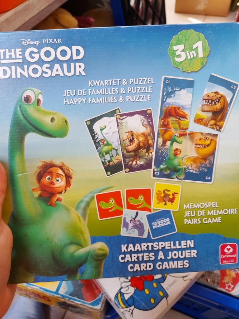 The good dinosaur 3 in 1 spel, Kinderen en Baby's, Ophalen of Verzenden, Zo goed als nieuw