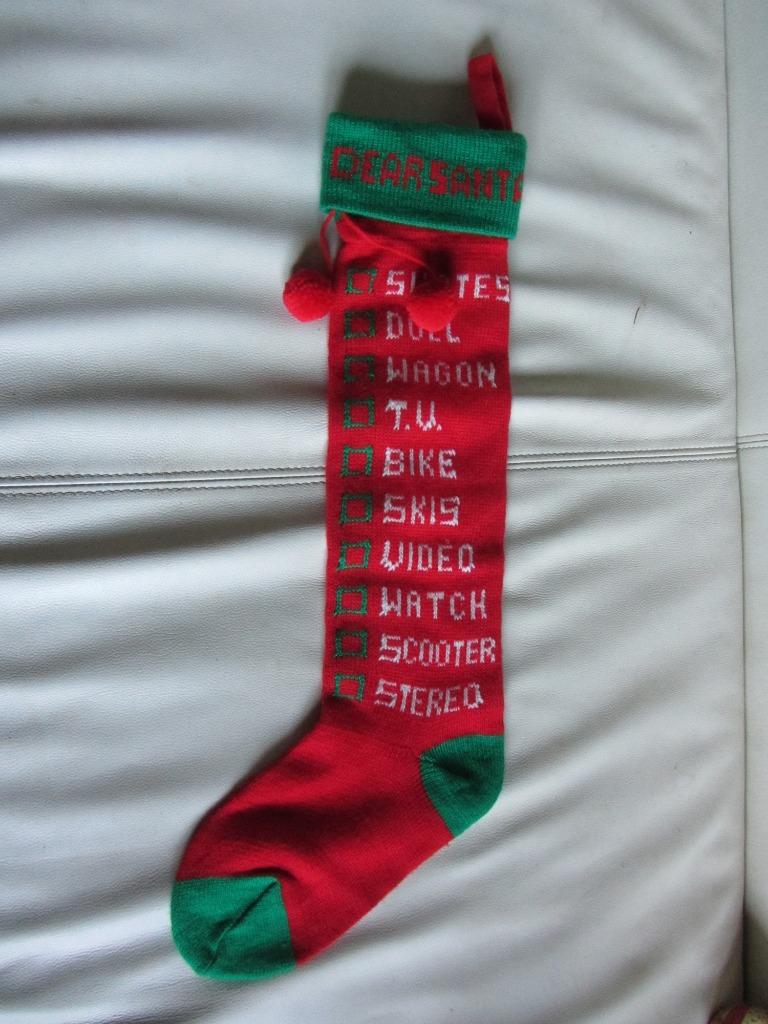Chaussette de Noel, Enlèvement, Neuf