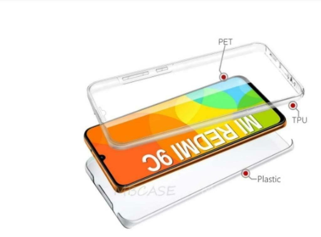 Xiaomi Redmi 9T - Coque Intégrale En Silicone, Telecommunicatie, Ophalen of Verzenden, Nieuw, Frontje of Cover