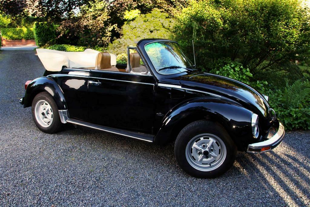 Location louer voiture VW Coccinelle, cox Cabriolet mariage, Auto's, 4 zetels, Cabriolet, 1600 cc, Zwart