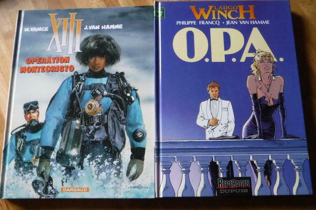 Strip Largo Winch O.P.A. (Franstalig harde kaft), Boeken, Stripverhalen, Meerdere stripboeken, Ophalen of Verzenden, Zo goed als nieuw