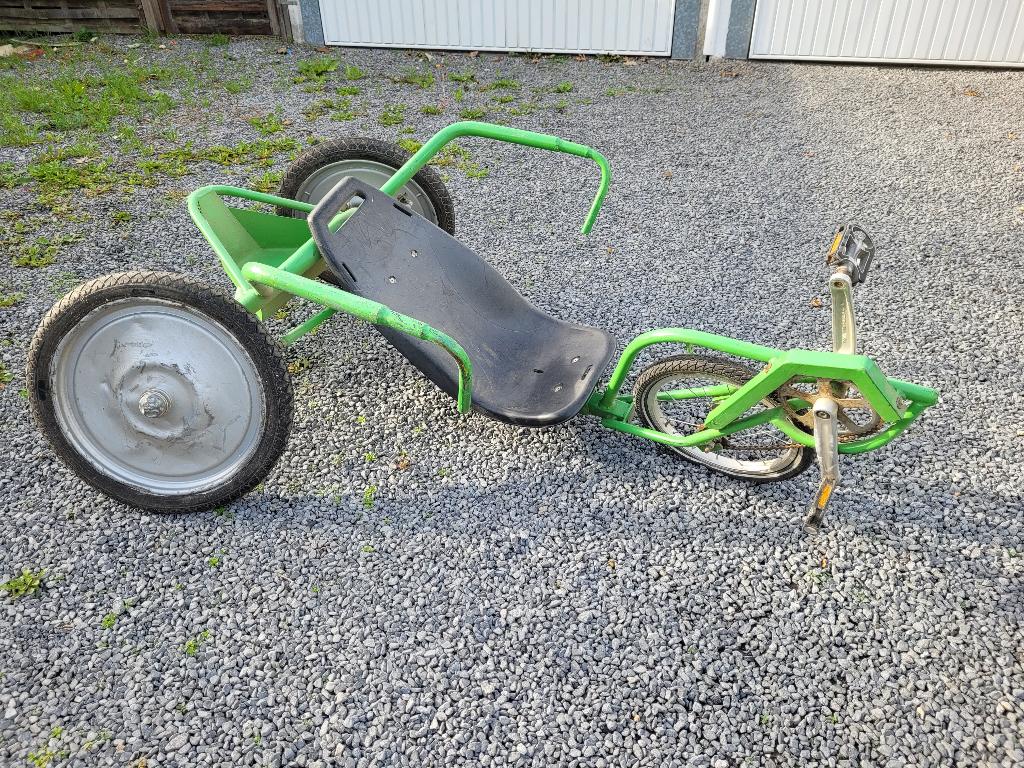 UNIQUE Tricycle - couché - gocar, Enlèvement, Utilisé