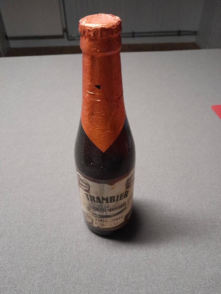 Trambier met glas, Ophalen of Verzenden, Nieuw, Flesje(s)
