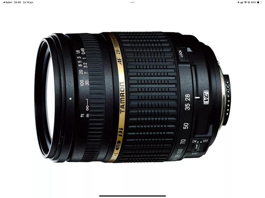 Tamron Aspherical LD Di AF 28-300mm f/3.5-6.3 (if) MACRO VC, Audio, Tv en Foto, Foto | Lenzen en Objectieven, Ophalen, Zo goed als nieuw