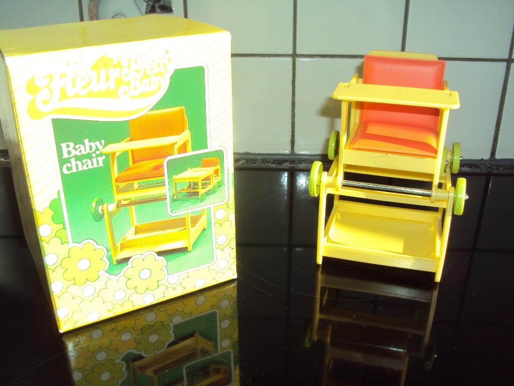 Vintage Fleur Pretty Baby ChairVINTAGE*1980's retro, Kinderen en Baby's, Ophalen of Verzenden