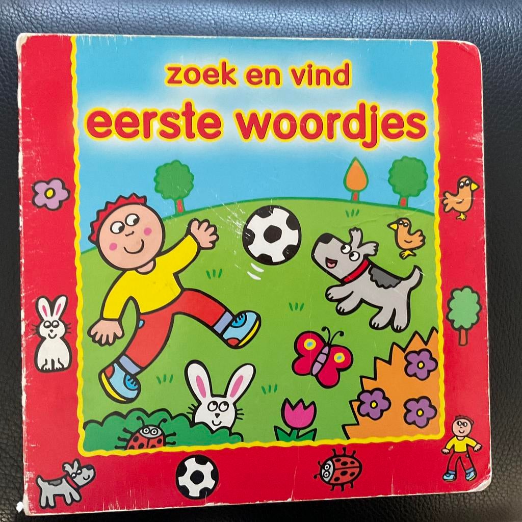 Zoek en vind eerste woordjes, Ophalen of Verzenden, Zo goed als nieuw
