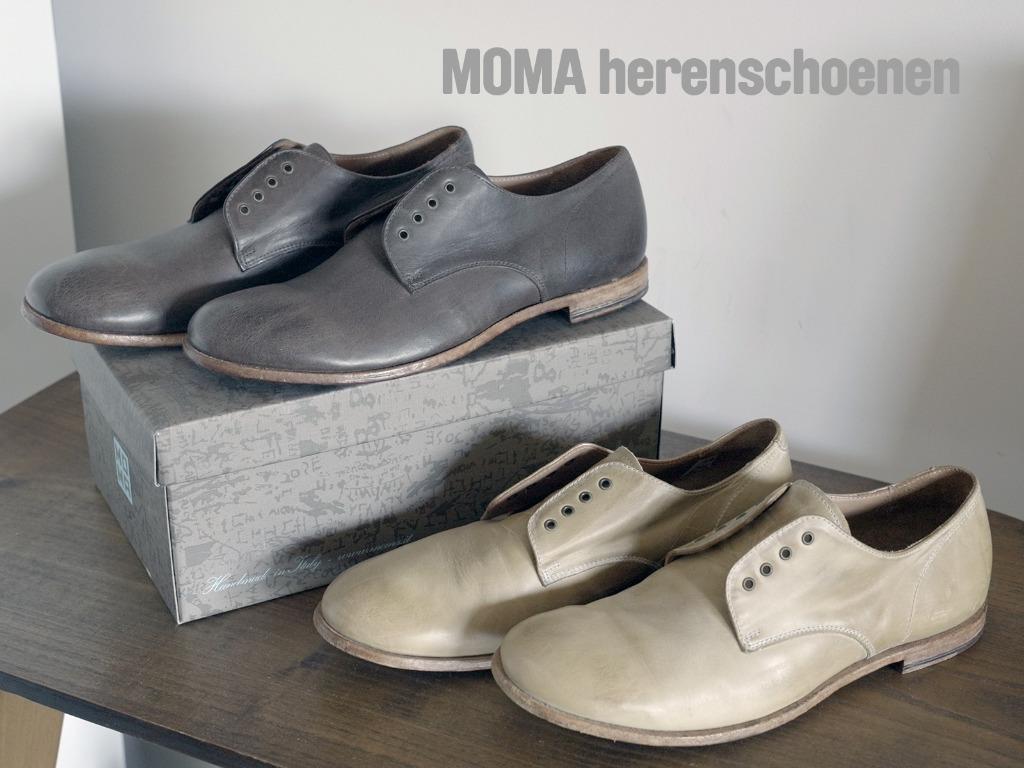 herenschoenen uit leer MOMA, Ophalen of Verzenden, Zo goed als nieuw, Bruin, Veterschoenen