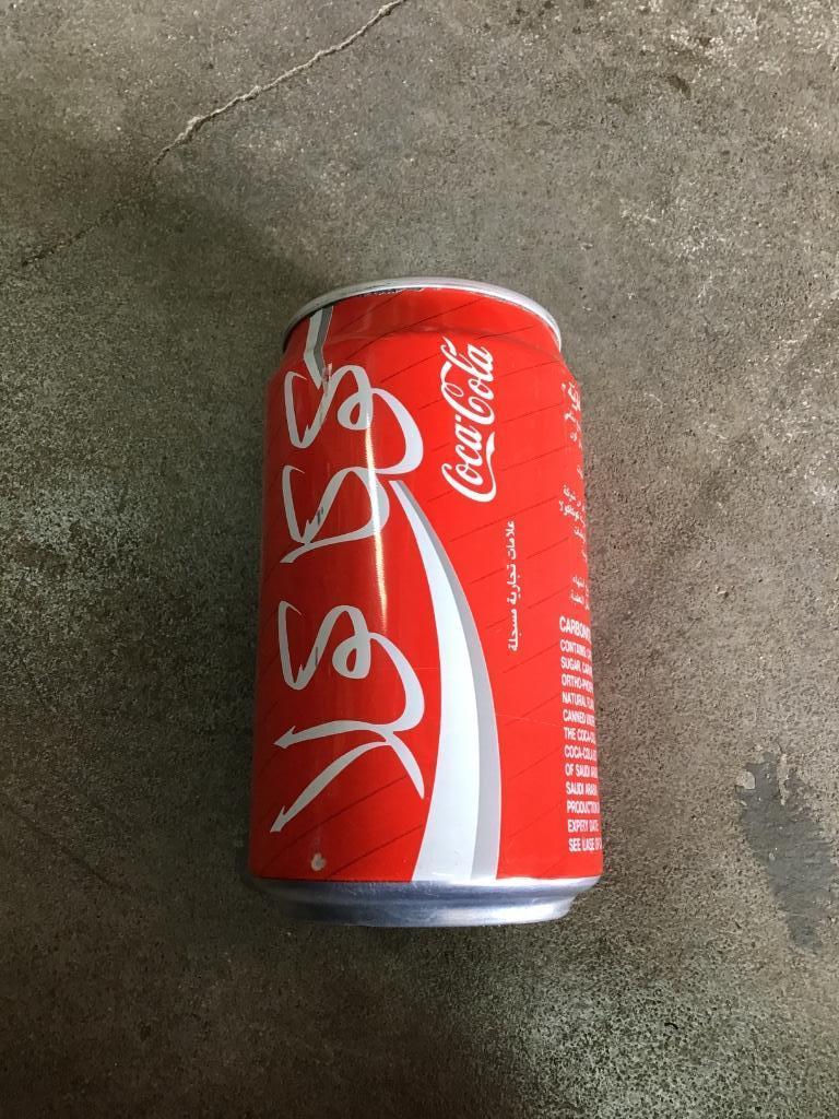 Coca-Cola 1 blikje Saudi Arabië, Ophalen of Verzenden, Gebruikt, Verpakking