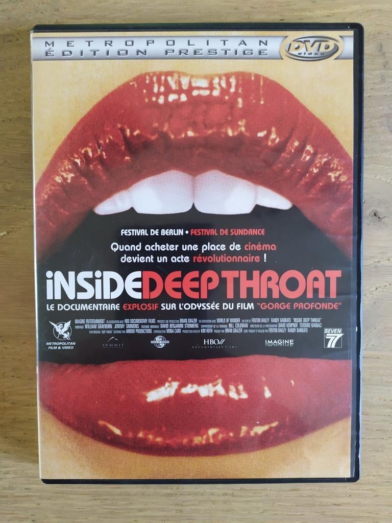 Inside Deep Throat - docu Gorge profonde-Linda Lovelace DVD, À partir de 16 ans, Enlèvement ou Envoi, Comme neuf, Art ou Culture