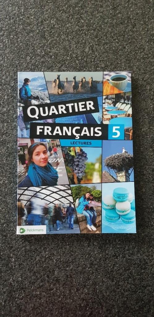 Schoolboek Quartier Français 5, lectures, Français, Autres niveaux, Comme neuf, Enlèvement
