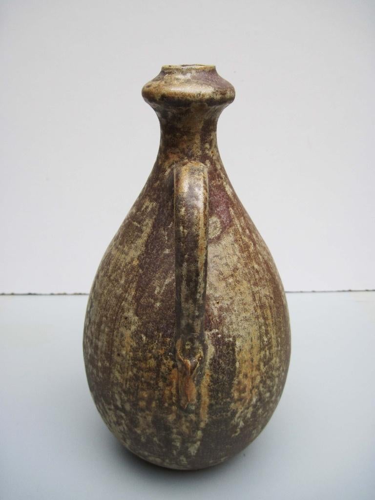 ROGER GUERIN VASE GRES CERAMIQUE ART DECO BOUFFIOULX, Antiquités & Art, Enlèvement ou Envoi