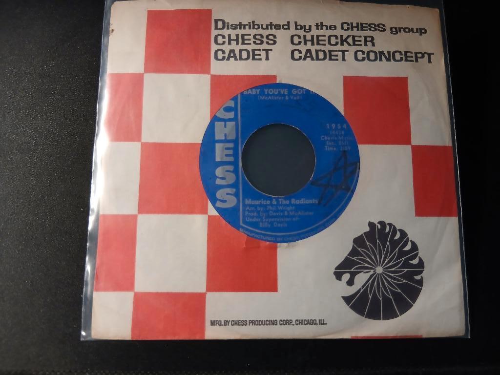 MAURICE & RADIANTS Baby You've Got It - '7 " Northern Soul ", Enlèvement ou Envoi, Comme neuf, 7 pouces, Single