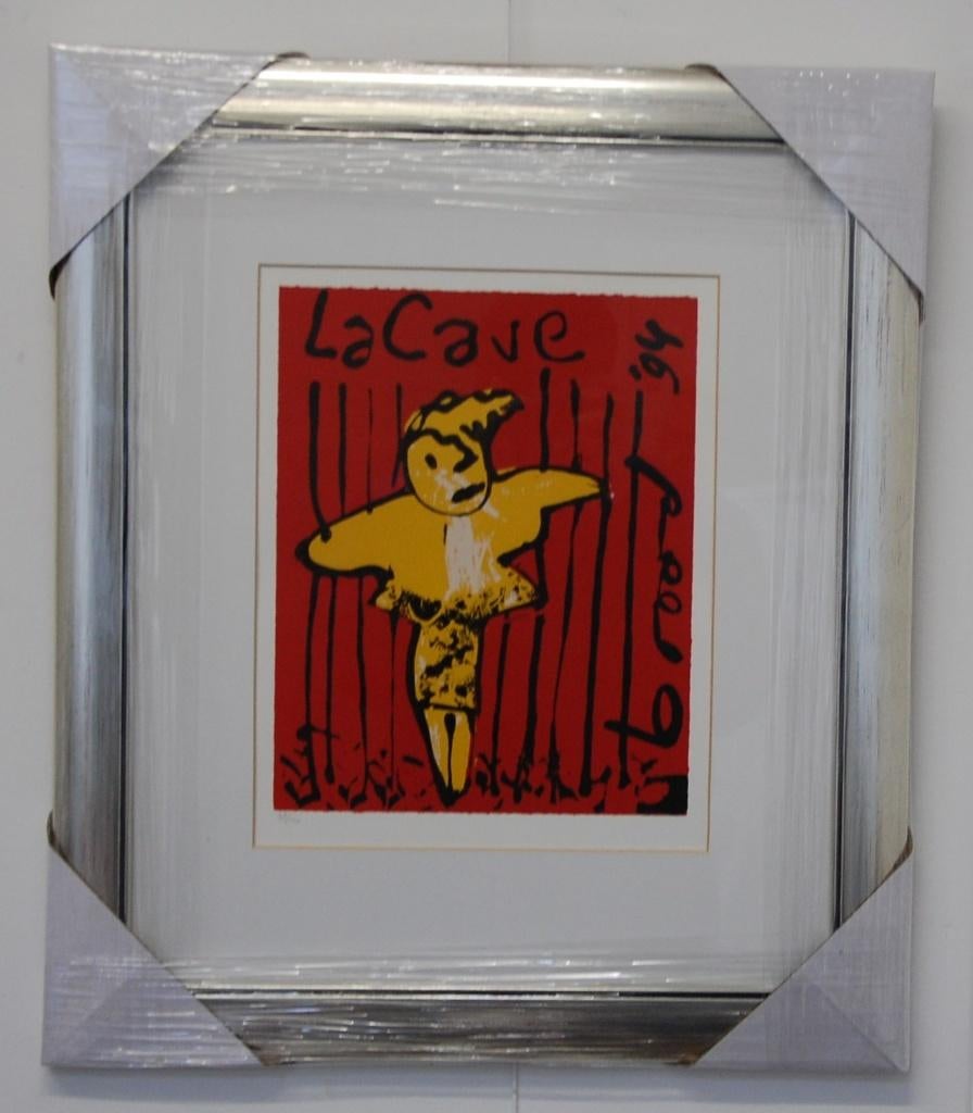 Sérigraphie Herman Brood maintenant 5 La carve, Enlèvement ou Envoi