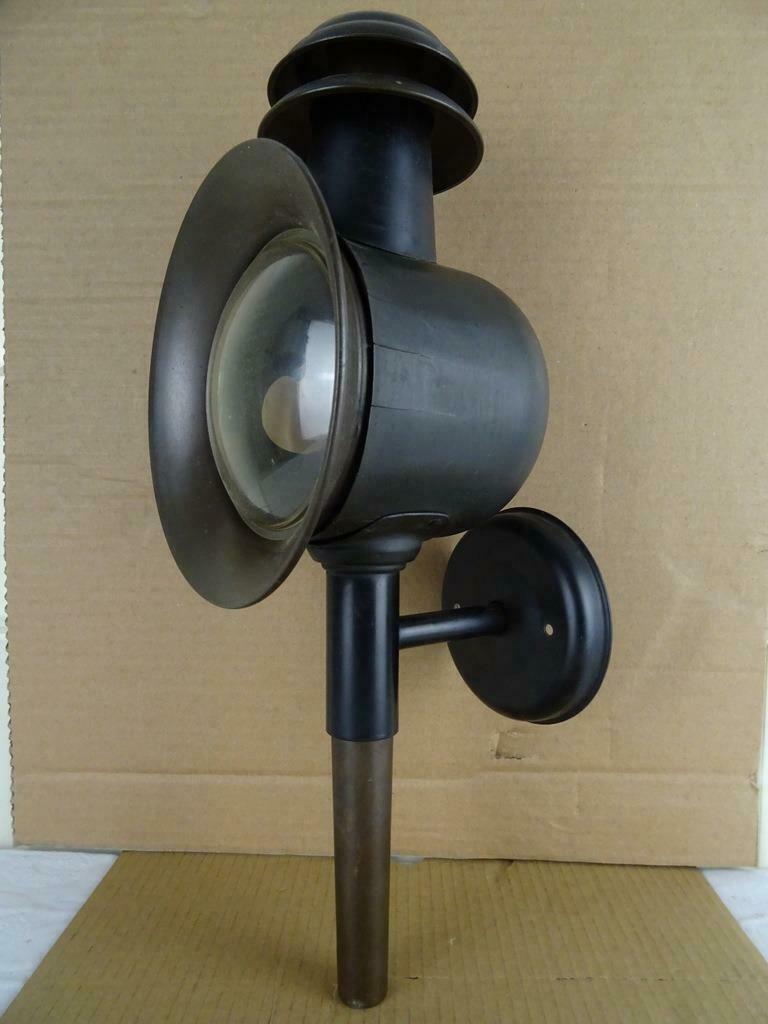 Wandlamp replica koetslamp vintage design wandlamp ca 1960, Ophalen of Verzenden, Gebruikt, Glas, Design
