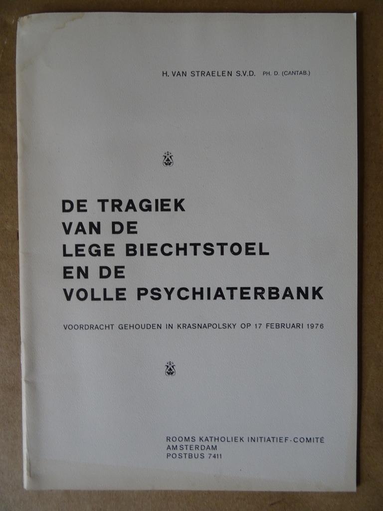 Tragiek van de lege biechtstoel en de volle psychiaterbank, Christianisme | Catholique, Enlèvement ou Envoi, Comme neuf, H. van Straelen S.V.D.