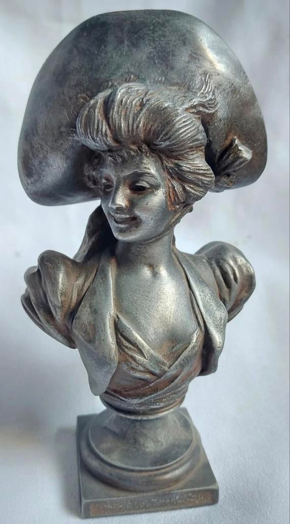 Georges Van der Straeten Art Nouveau Buste Régulé, Muziek en Instrumenten, Ophalen of Verzenden