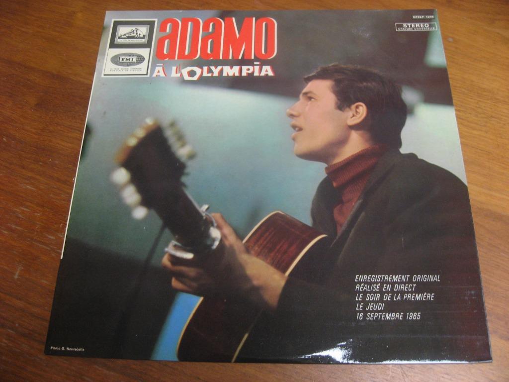 ADAMO à l'olympia LP, Ophalen of Verzenden, Gebruikt, 12 inch