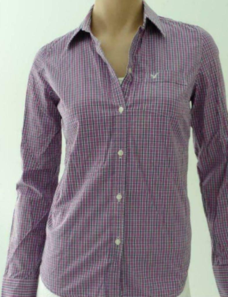 American Eagle - hemd – mt36 – Nieuw!, Kleding | Dames, Ophalen of Verzenden, Nieuw, Maat 36 (S), Paars