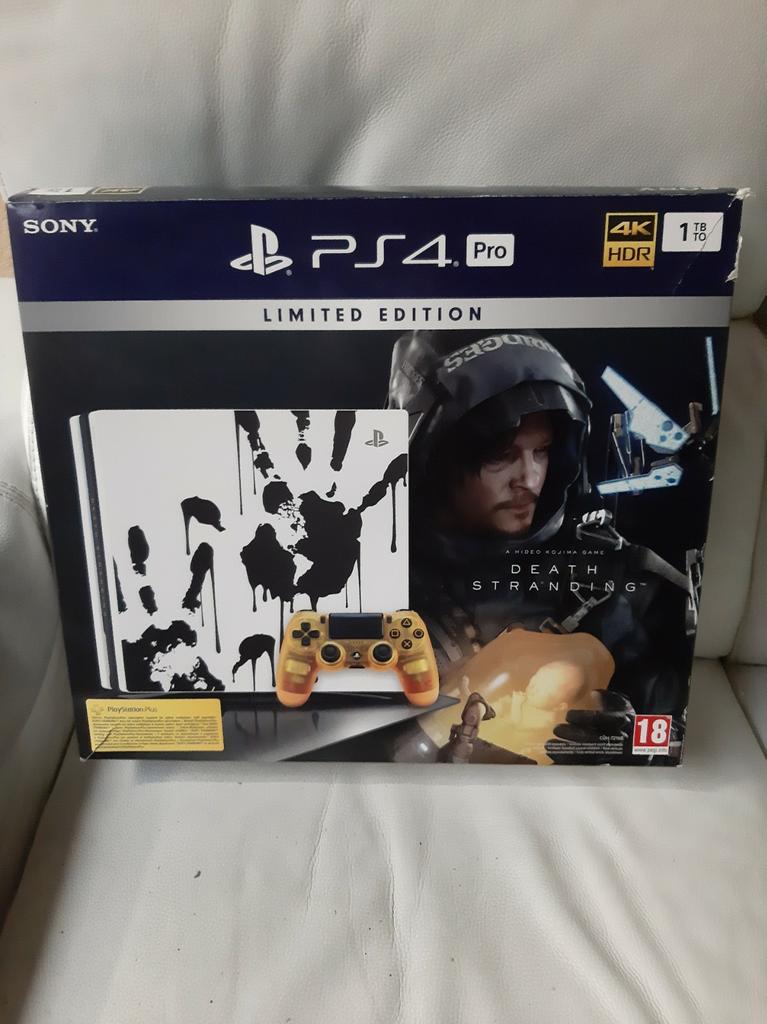 Ps4 pro 1TB Edition limitée Death Stranding, Ophalen, Zo goed als nieuw