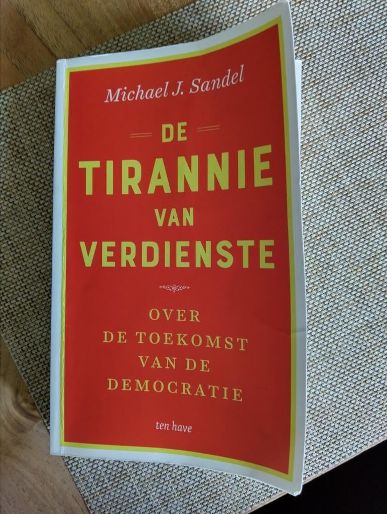 Michael J. Sandel - De tirannie van verdienste, Livres, Philosophie, Comme neuf, Général, Enlèvement ou Envoi