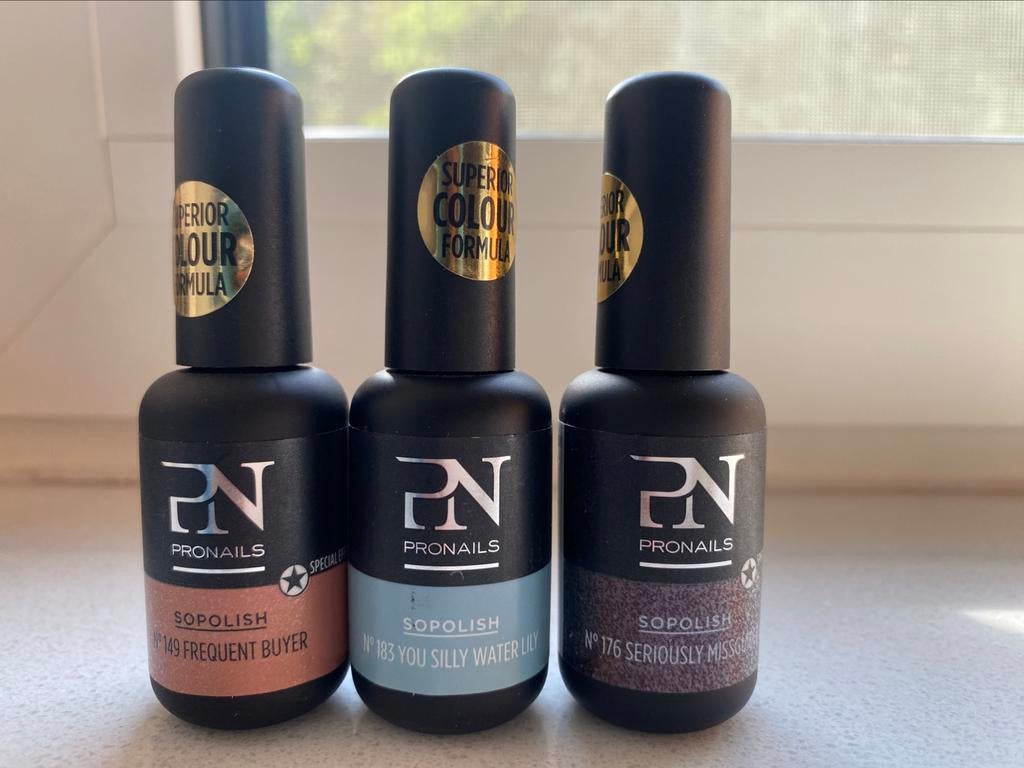 Pronails 3 kleuren, Ophalen of Verzenden, Nieuw, Handen en Nagels, Accessoires