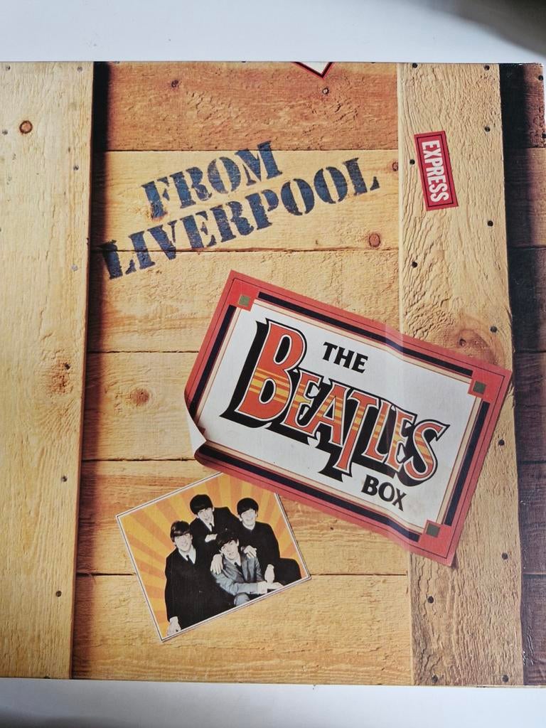 The Beatles uit Liverpool Box 8 LP 1980, Ophalen