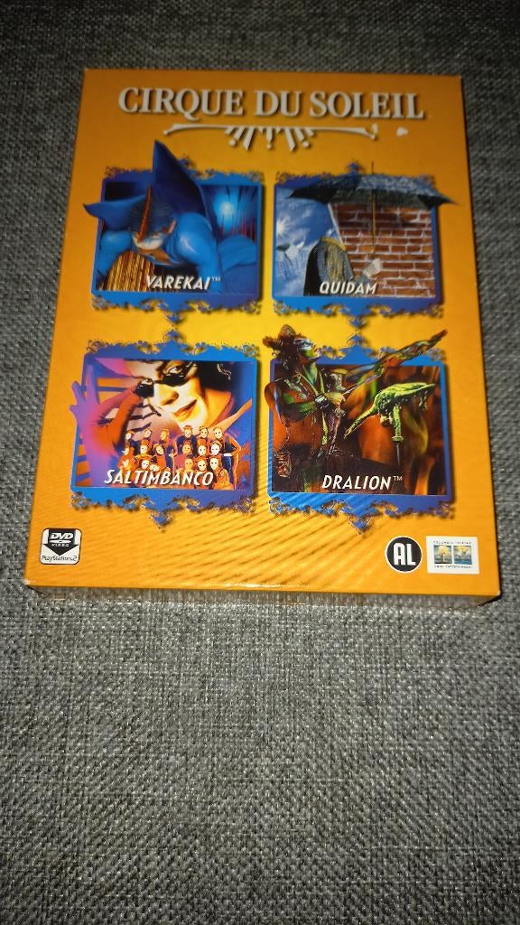 DVD box Cirque du Soleil, Ophalen of Verzenden, Gebruikt, Boxset