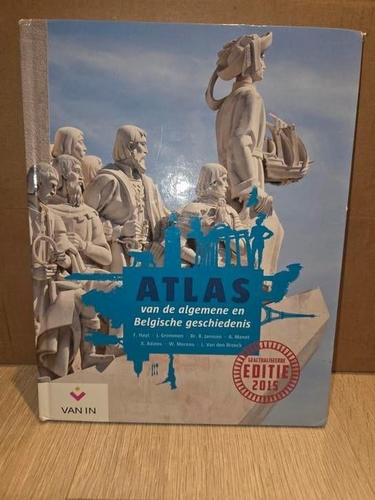Atlas van de algemene Belgische geschiedenis, Ophalen of Verzenden, Zo goed als nieuw