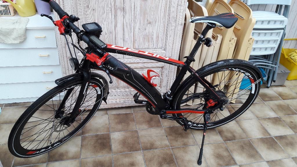 MTB sportieve wegfiets, Fietsen en Brommers, 28 inch, Gebruikt, Meer dan 20 versnellingen, Ophalen