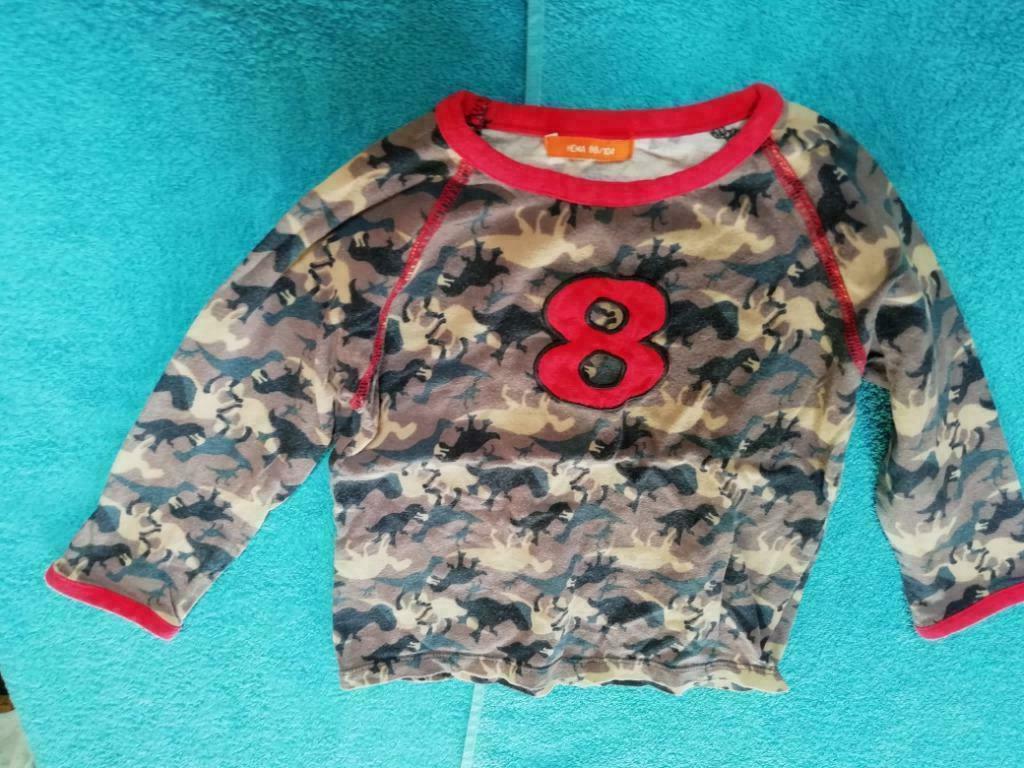 T shirt met lange mouwen dino 's Hema maat 98, Gebruikt, Ophalen of Verzenden, Shirt of Longsleeve, Hema