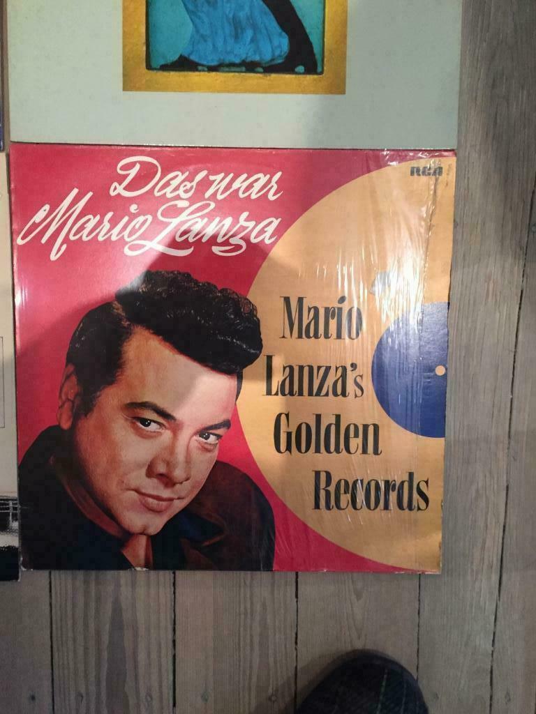 LP  Mario Lanza  /  Golden Records, Ophalen of Verzenden, Gebruikt