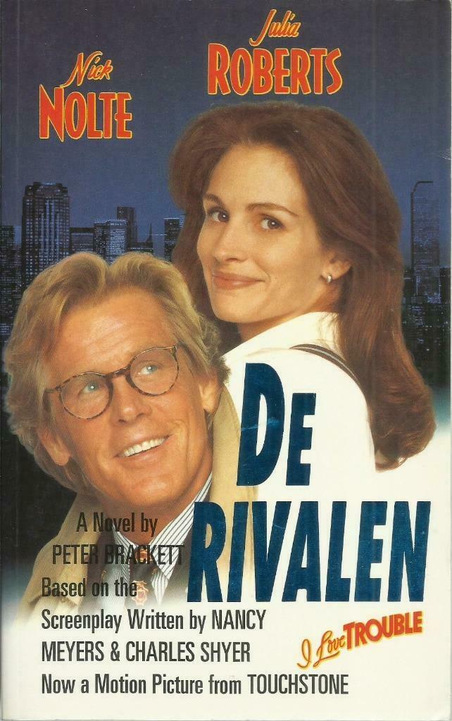 DE RIVALEN - PETER BRACKETT (VERFILMD J ROBERTS - N NOLTE), Livres, Thrillers, Comme neuf, Pays-Bas, Enlèvement ou Envoi