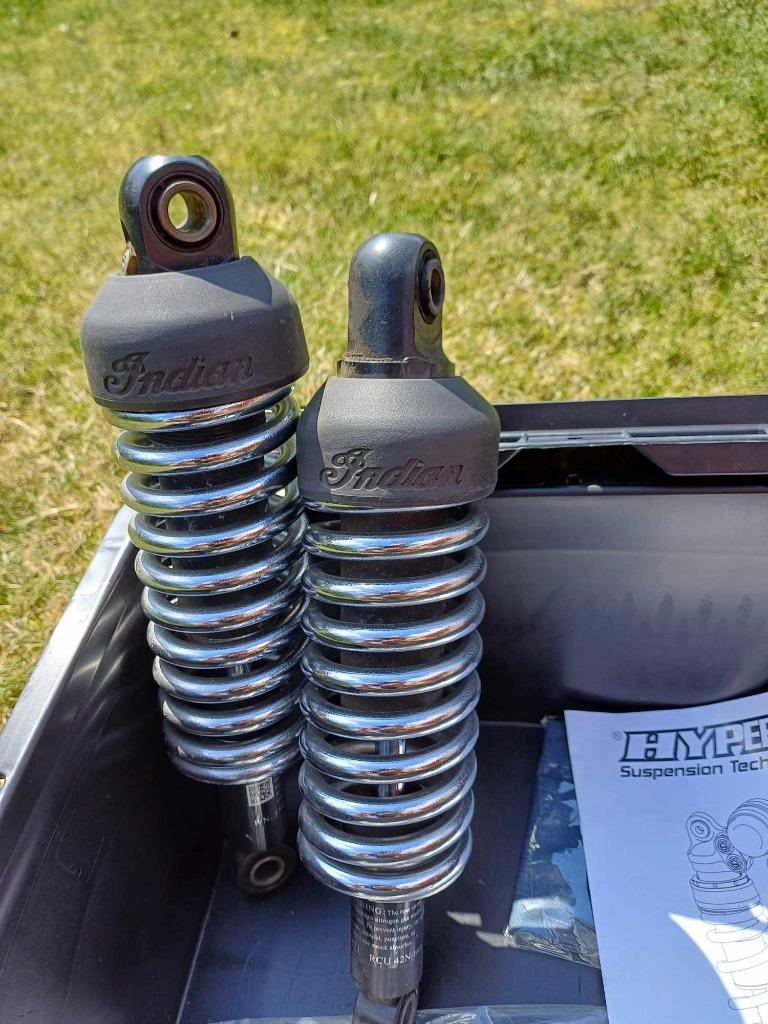 Originele vering Indian Scout (zo goed als nieuw), Motoren, Ophalen, Gebruikt