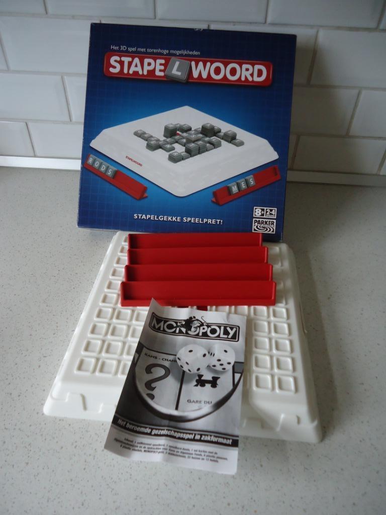 Stapelwoord van Parker in prima staat en compleet !, Een of twee spelers, Ophalen of Verzenden, Zo goed als nieuw, Parker