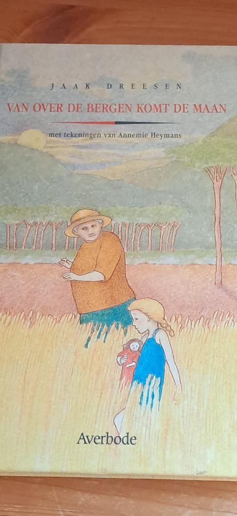 Boek tienerboek ´Van over de bergen komt de maan´, Boeken, Ophalen, Zo goed als nieuw, Jaak Dreesen, Fictie
