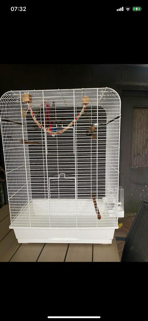 Vogelkooi 75x53x33 cm., Dieren en Toebehoren, Ophalen, Zo goed als nieuw, Vogelkooi