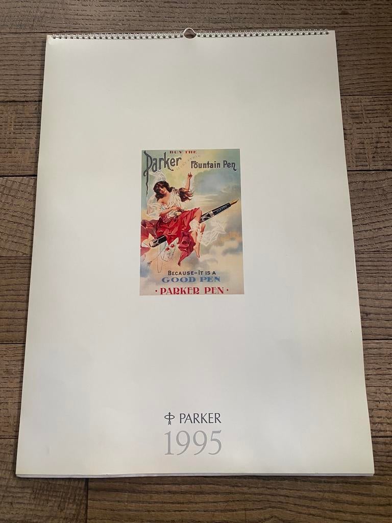 parker kalender 1995, Ophalen of Verzenden, Zo goed als nieuw, Overige typen, Parker