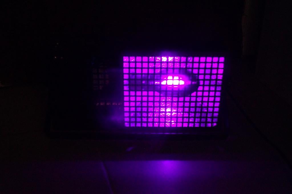 Party blacklight UV schijnwerper 125W, Ophalen, Gebruikt, Licht, Kleur