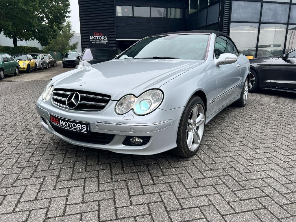 Mercedes Benz CLK Kompressor Cabrio Automaat VERKOCHT, Auto's, Mercedes-Benz, Automaat, 4 zetels, Achterwielaandrijving, 1250 kg