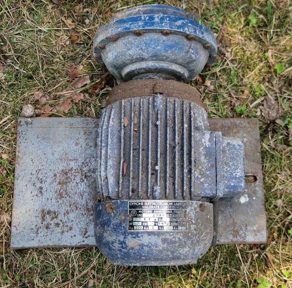 electromotor MALGRATE LECCO 1HP, Enlèvement