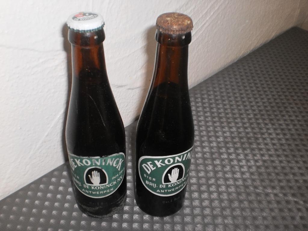 Oude flesjes De Koninck, Collections, Marques de bière, Enlèvement ou Envoi, Neuf, Bouteille(s), De Koninck