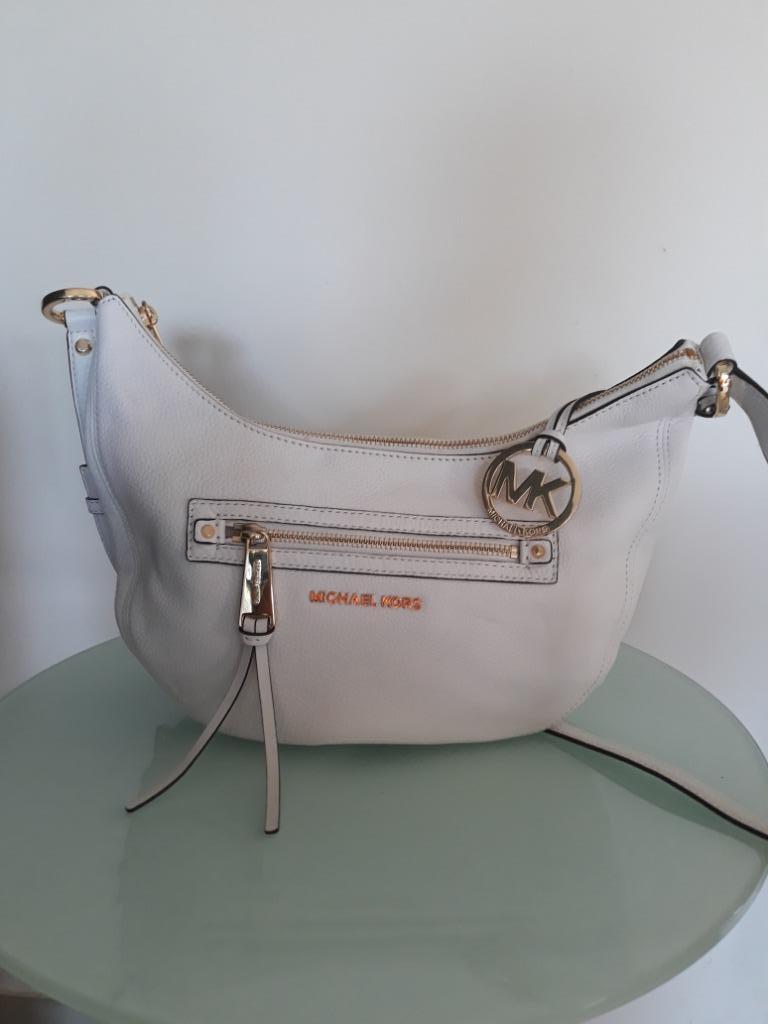 Sac MICHAEL KORS, Enlèvement ou Envoi, Comme neuf, Blanc, Sac à bandoulière