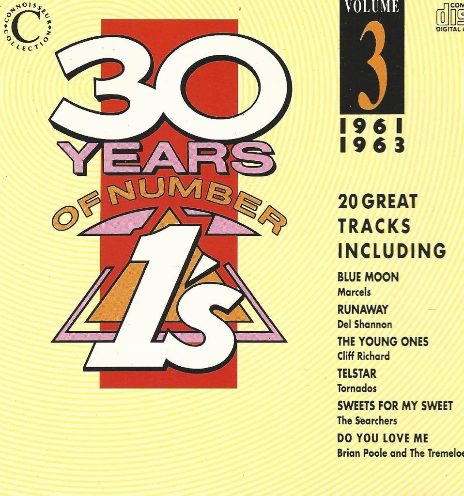 CD * 30 YEARS OF NUMBER 1's - 1961-1963, Enlèvement ou Envoi, Comme neuf
