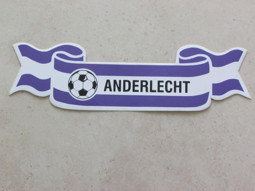 Anderlecht nieuwe originele stickers ultras 1908 RSCA, Ophalen of Verzenden, Nieuw, Clubaccessoires