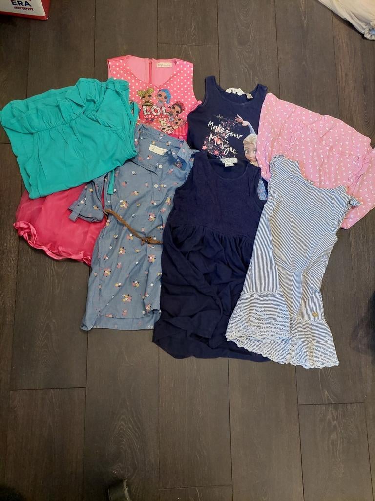 Leuke zomerkleedjes 110/116, Ophalen of Verzenden, Zo goed als nieuw