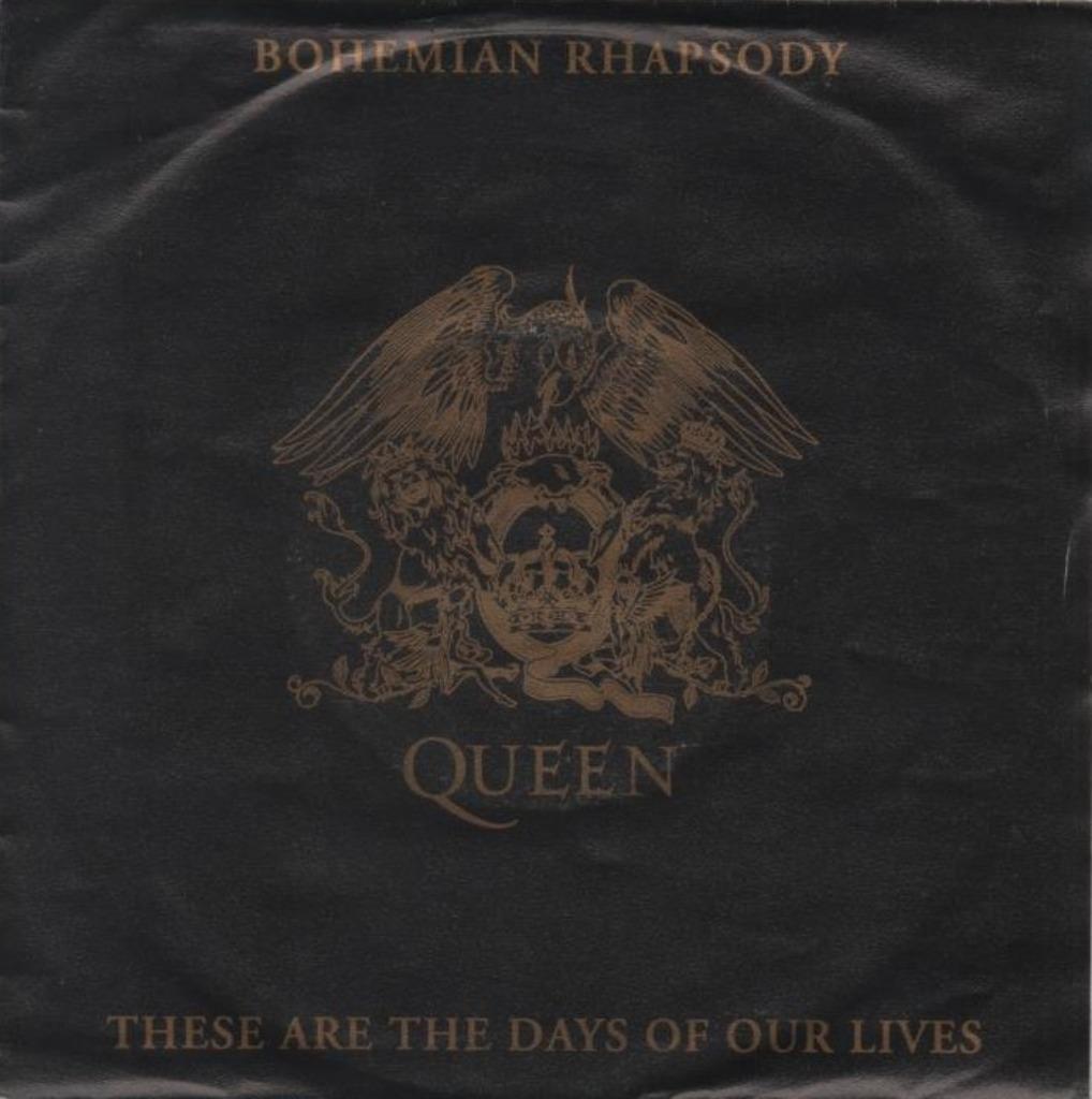 45t QUEEN - Bohamian Rhapsodie (in zeer goede staat), Cd's en Dvd's, Ophalen of Verzenden, Zo goed als nieuw, Pop