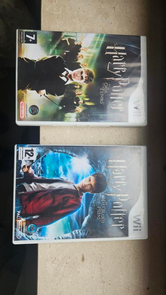 2 Wii spelletjes Harry Potter, Verzamelen, Harry Potter, Ophalen of Verzenden